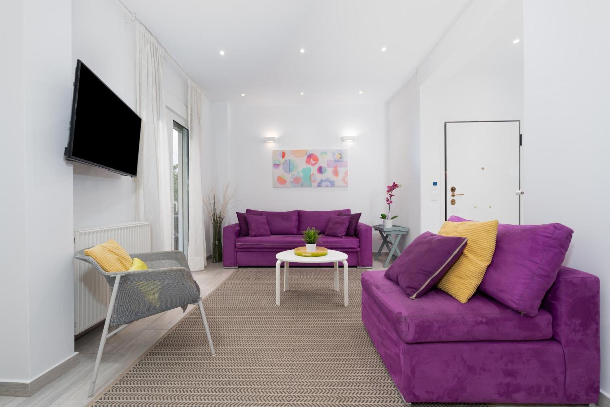 Spacious Modern Apartment In Athens Near Metro Zewnętrze zdjęcie