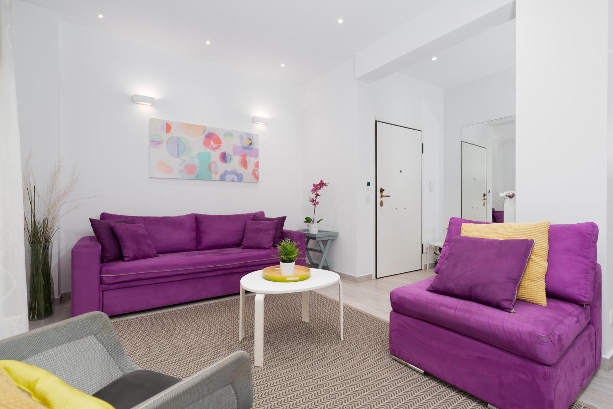 Spacious Modern Apartment In Athens Near Metro Zewnętrze zdjęcie