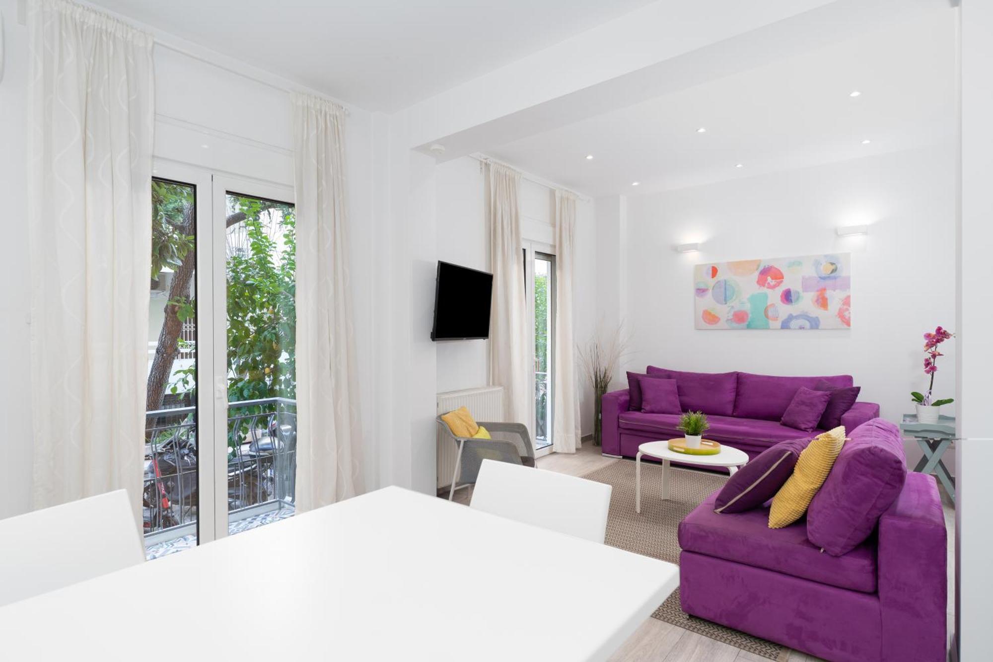 Spacious Modern Apartment In Athens Near Metro Zewnętrze zdjęcie