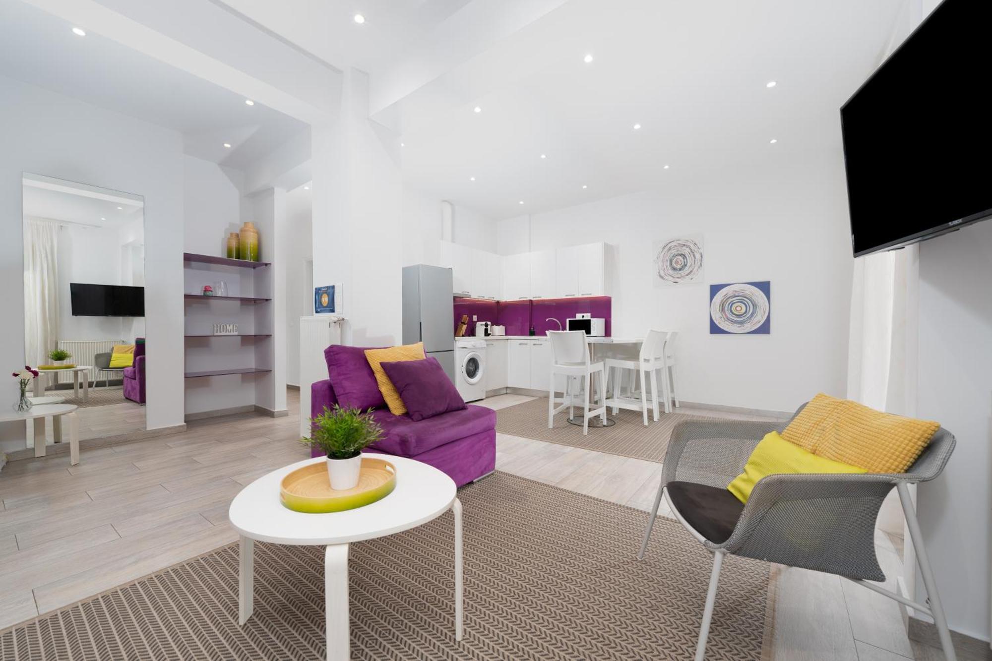 Spacious Modern Apartment In Athens Near Metro Zewnętrze zdjęcie